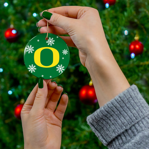 Oregon Ceramic Ornaments