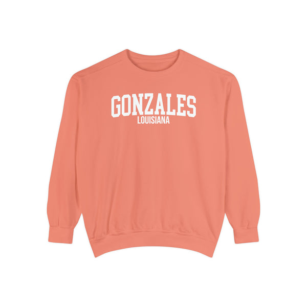 Gonzales Louisiana Comfort Colors Sweatshirt