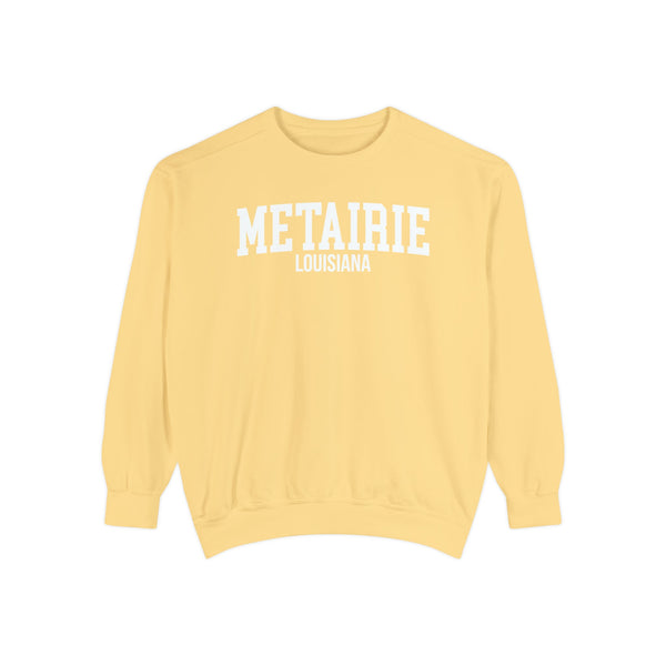 Metairie Louisiana Comfort Colors Sweatshirt