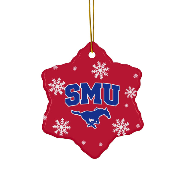 SMU Ceramic Ornaments