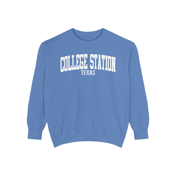College Station Texas Comfort Colors Sweatshirt