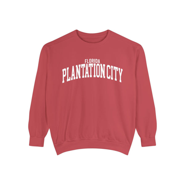 Plantation City Florida Comfort Colors Sweatshirt
