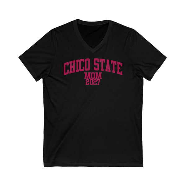 Chico State Class of 2027 MOM V-Neck Tee