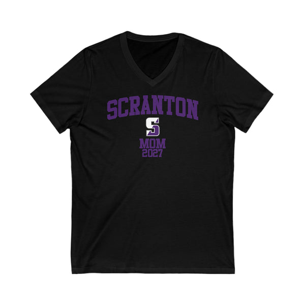 Scranton Class of 2027 MOM V-Neck Tee