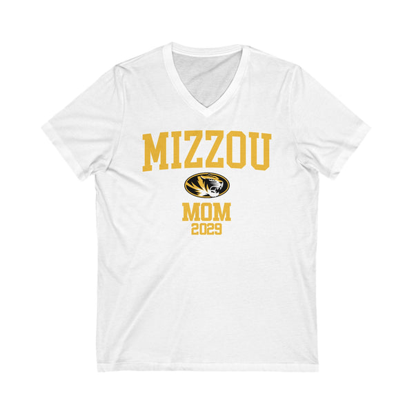 Mizzou 2029 MOM V-Neck Tee