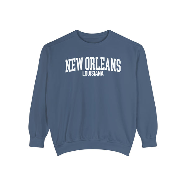 New Orleans Louisiana Comfort Colors Sweatshirt