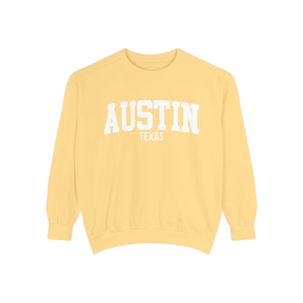Austin Texas Comfort Colors Sweatshirt