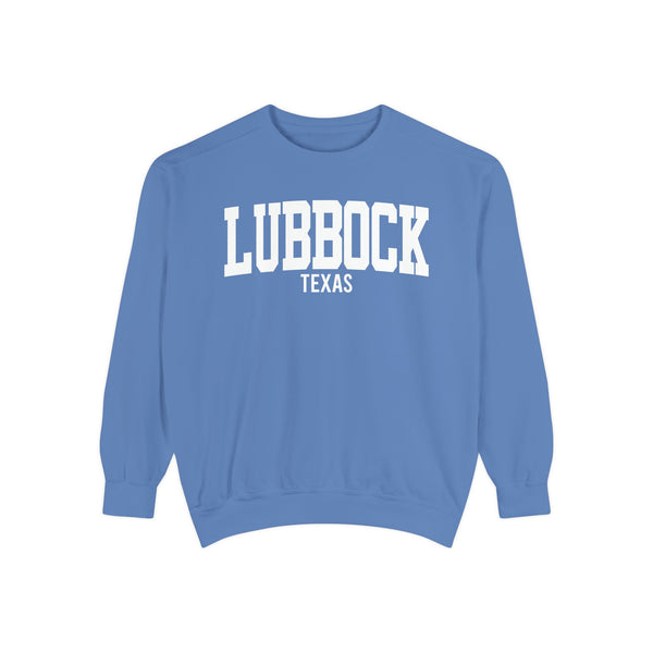 Lubbock Texas Comfort Colors Sweatshirt