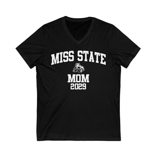 Miss State 2029 MOM V-Neck Tee