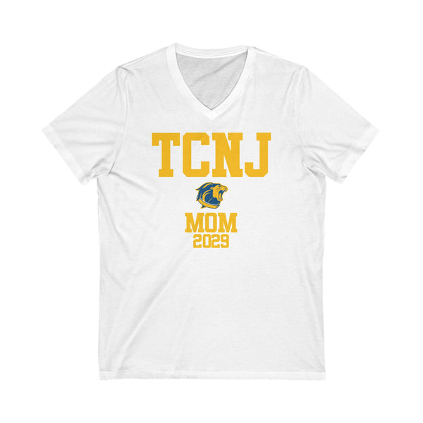 TCNJ 2029 MOM V-Neck Tee