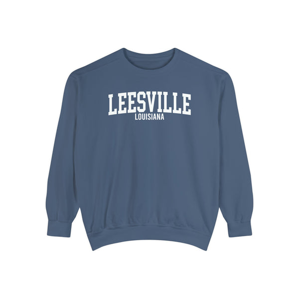 Leesville Louisiana Comfort Colors Sweatshirt
