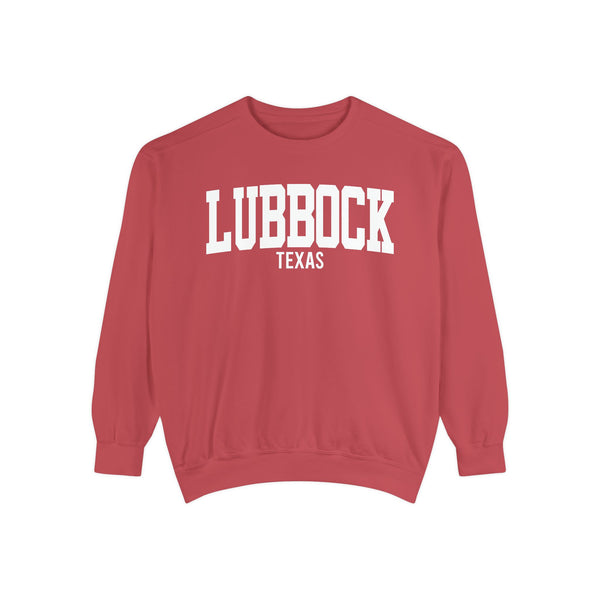 Lubbock Texas Comfort Colors Sweatshirt