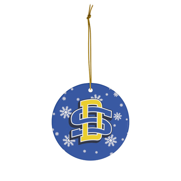 South Dakota State Ceramic Ornaments