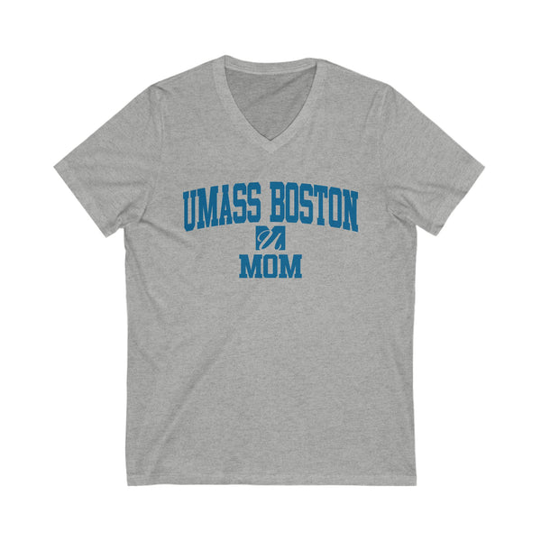 UMass Boston MOM V-Neck Tee