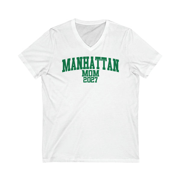 Manhattan College Class of 2027 MOM V-Neck Tee