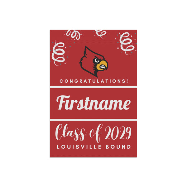 Personalized Louisville 2029 Yard Flag