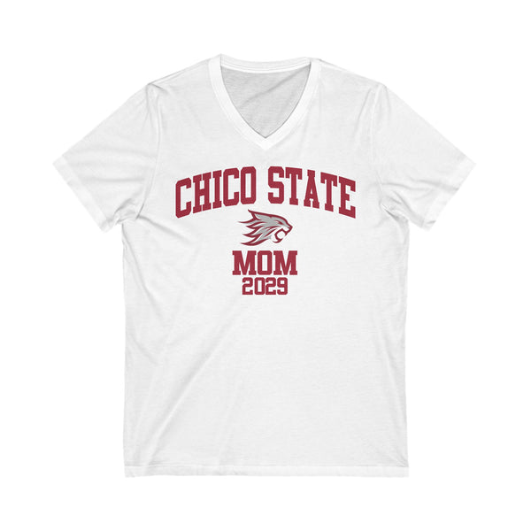 Chico State 2029 MOM V-Neck Tee