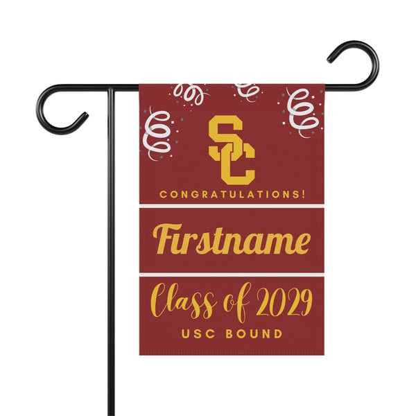 Personalized USC 2029 Yard Flag