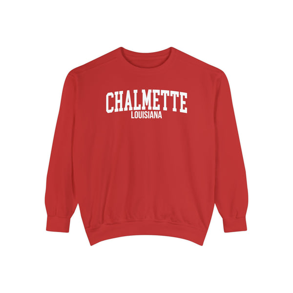 Chalmette Louisiana Comfort Colors Sweatshirt