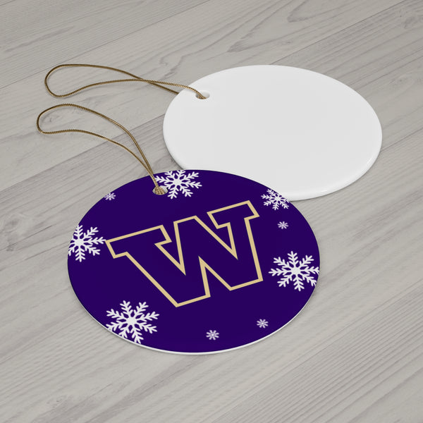 Washington Ceramic Ornaments
