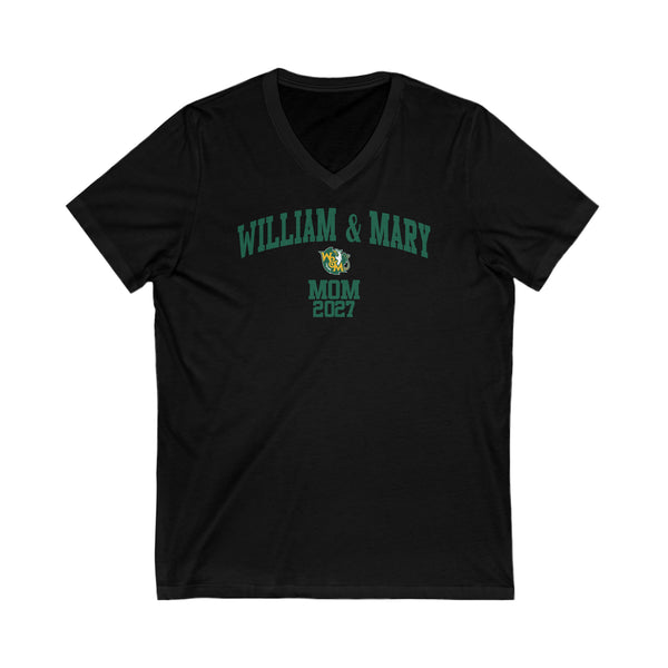 W&M Class of 2027 MOM V-Neck Tee