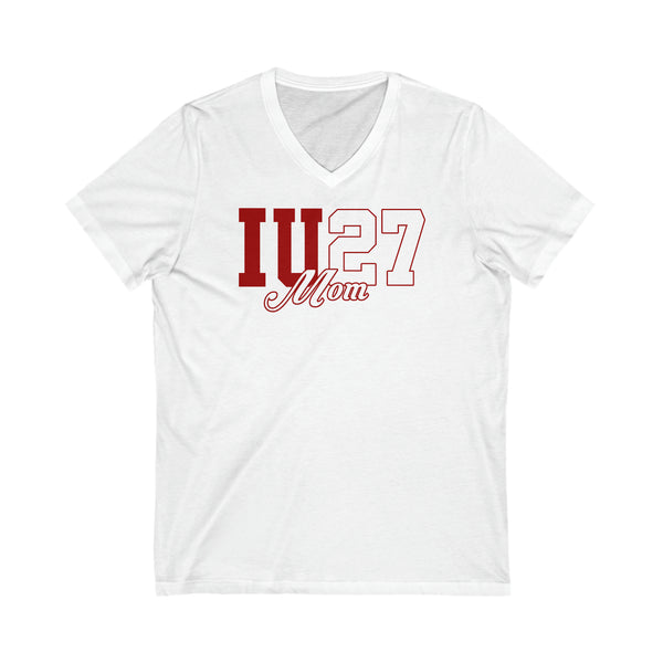 IU27 MOM V-Neck Tee