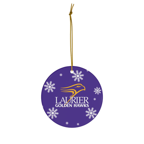 WLU Ceramic Ornaments