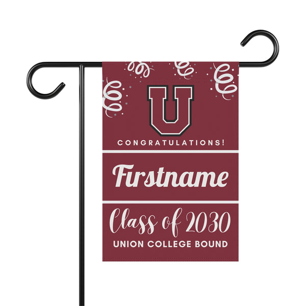 Personalized Union College 2030 Yard Flag