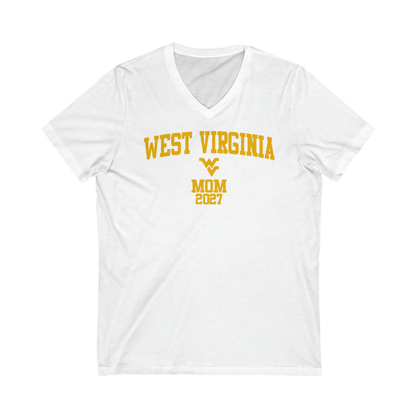 WVU Class of 2027 MOM V-Neck Tee