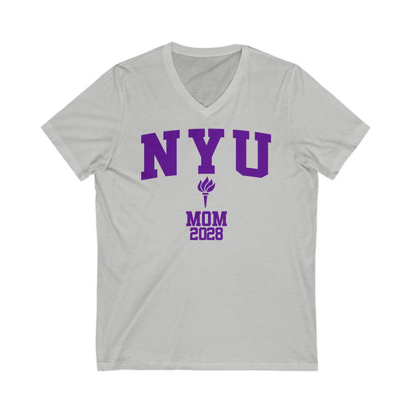 NYU Class of 2028 MOM V-Neck Tee