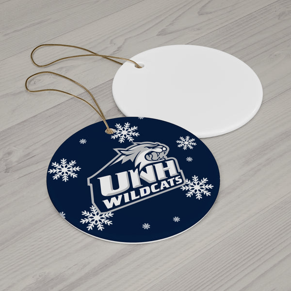 UNH Ceramic Ornaments