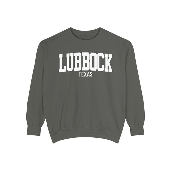 Lubbock Texas Comfort Colors Sweatshirt