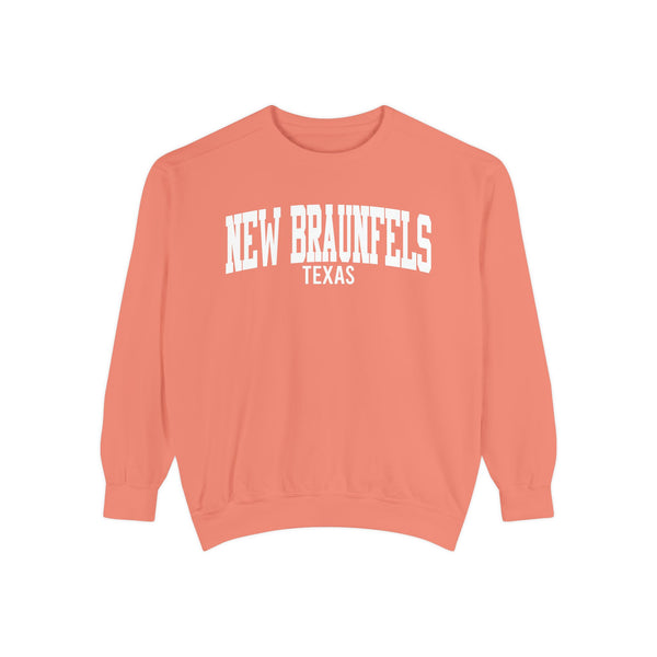 New Braunfels Texas Comfort Colors Sweatshirt