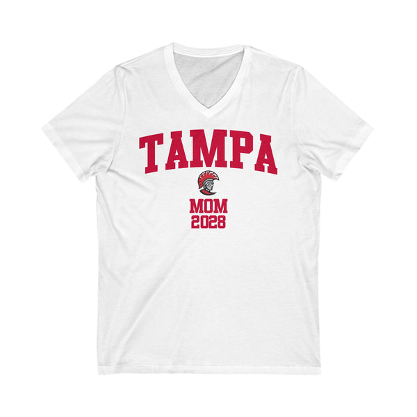 Tampa Class of 2028 MOM V-Neck Tee