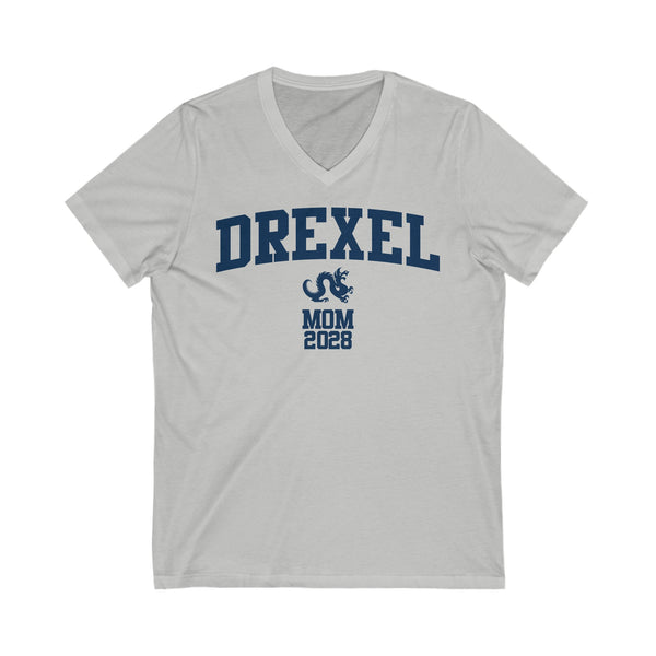 Drexel Class of 2028 MOM V-Neck Tee