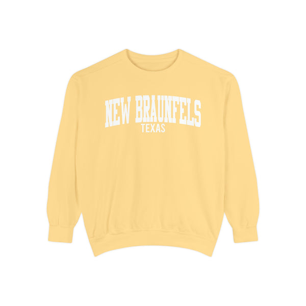 New Braunfels Texas Comfort Colors Sweatshirt