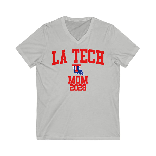 LA Tech Class of 2028 V-Neck Tee