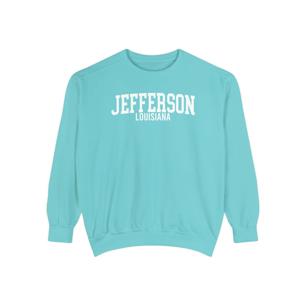 Jefferson Louisiana Comfort Colors Sweatshirt