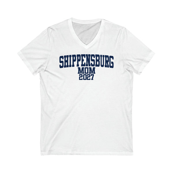 Shippensburg Class of 2027 MOM V-Neck Tee