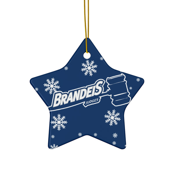 Brandeis Ceramic Ornaments