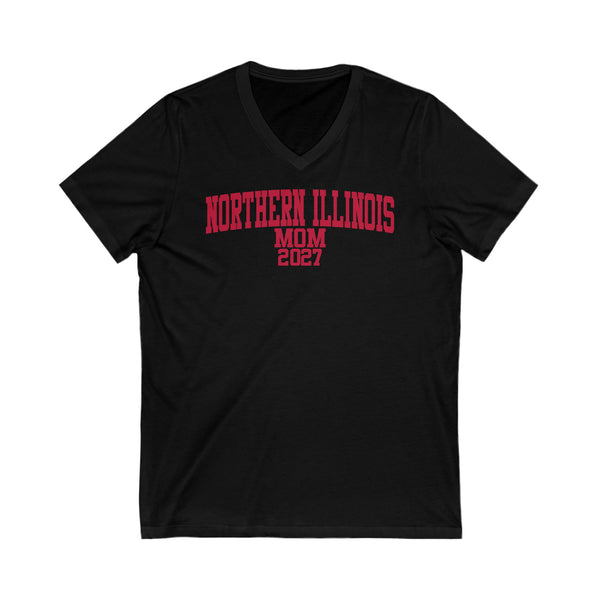 NIU Class of 2027 MOM V-Neck Tee