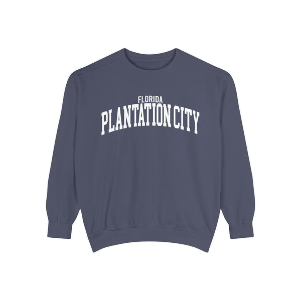 Plantation City Florida Comfort Colors Sweatshirt