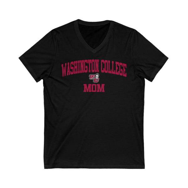 Washington College MOM V-Neck Tee