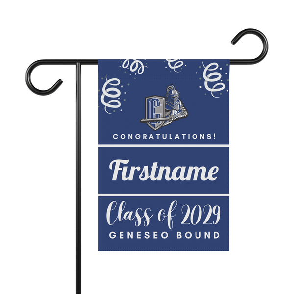 Personalized Geneseo 2029 Yard Flag