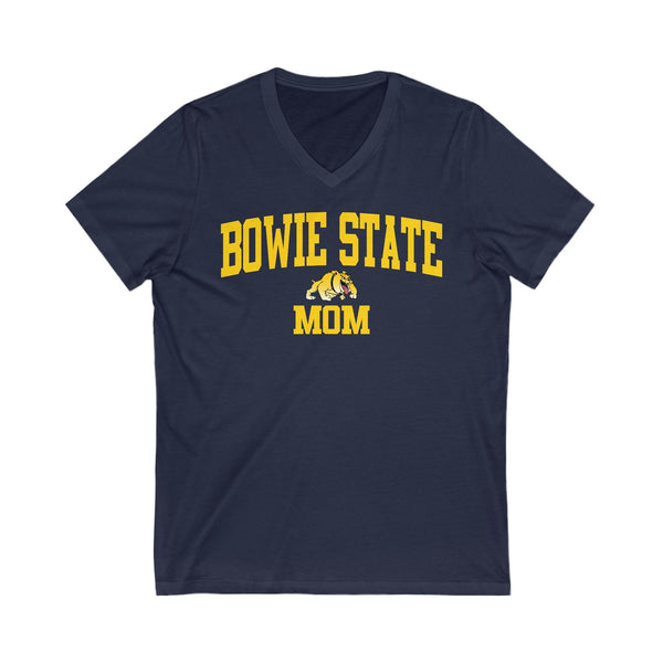Bowie State MOM V-Neck Tee