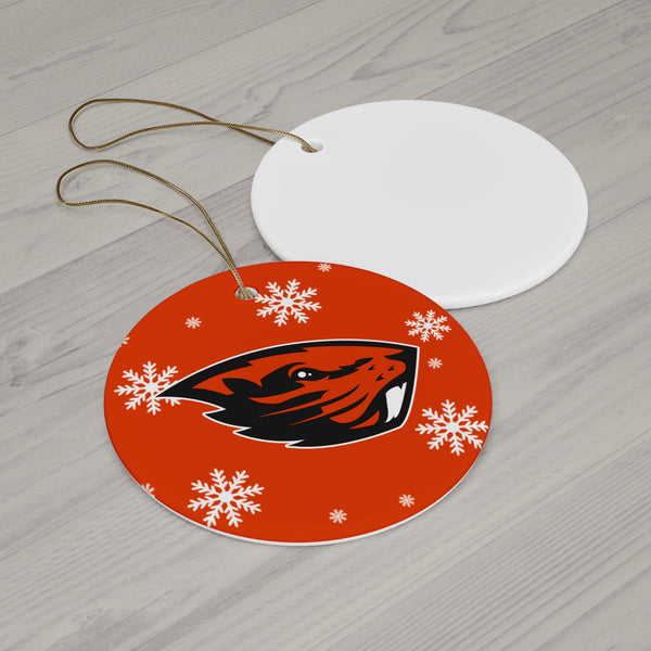 Oregon State Ceramic Ornaments