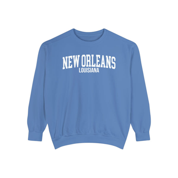 New Orleans Louisiana Comfort Colors Sweatshirt