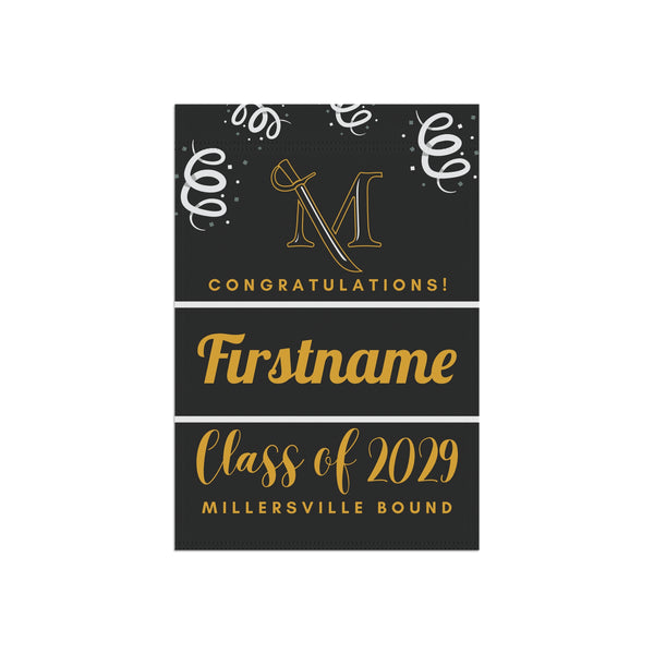 Personalized Millersville 2029 Yard Flag