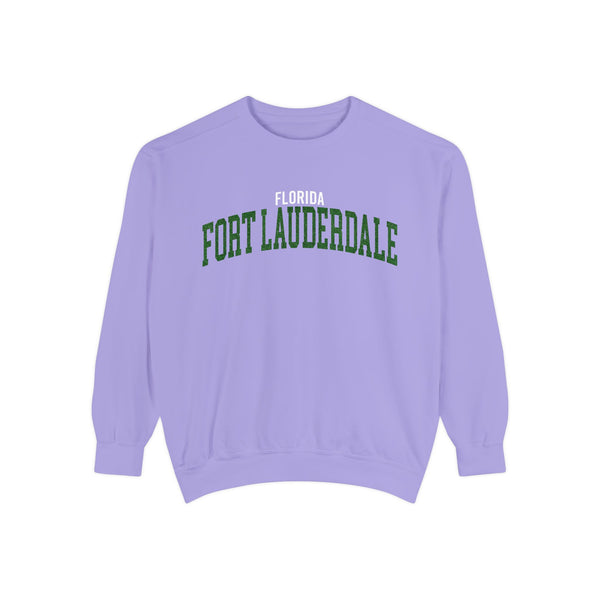 Fort Lauderdale Florida Comfort Colors Sweatshirt