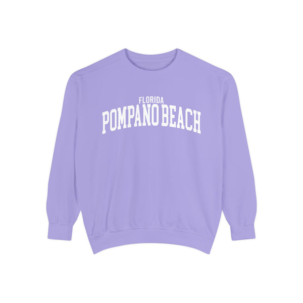 Pompano Beach Florida Comfort Colors Sweatshirt